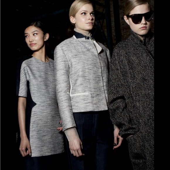3.1 Phillip Lim mélange knit jacket size 2 women’s Excellent Pre-Owned Condition
